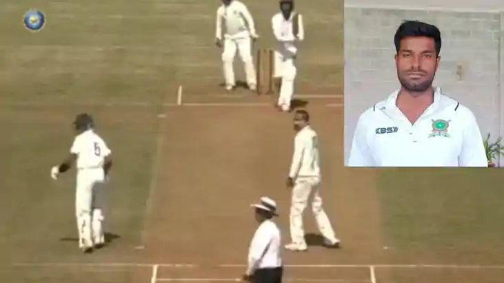 8 गेंद पर लगातार आठ छक्के, रणजी मैच में इस खिलाड़ी ने किया अ