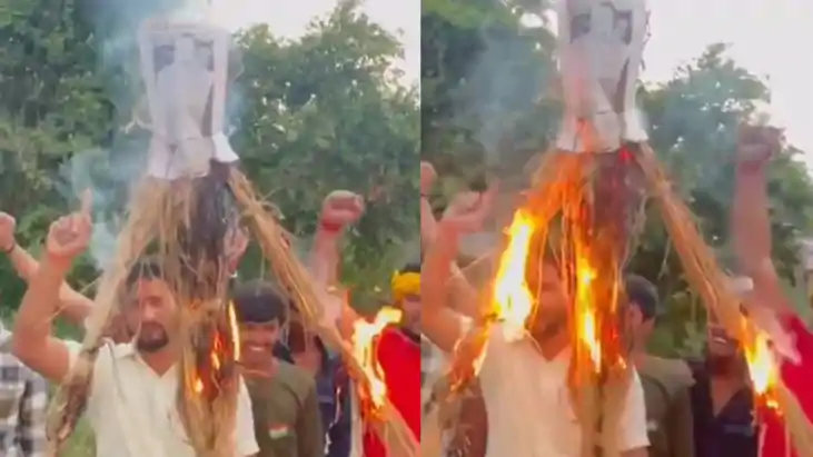 नवादा में भारी बवाल 