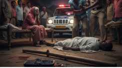 मोबाइल पर गाना सुनने से मना करने पर, भतीजे ने चाचा को पीट-पीटकर उतारा मौत के घाट