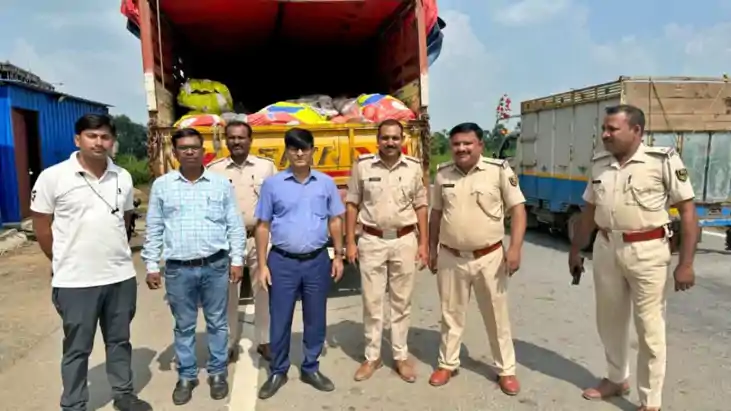 Masaurhi Bald worth crores recovered from truck loaded with Masaurhi Bald worth crores recovered from truck loaded with