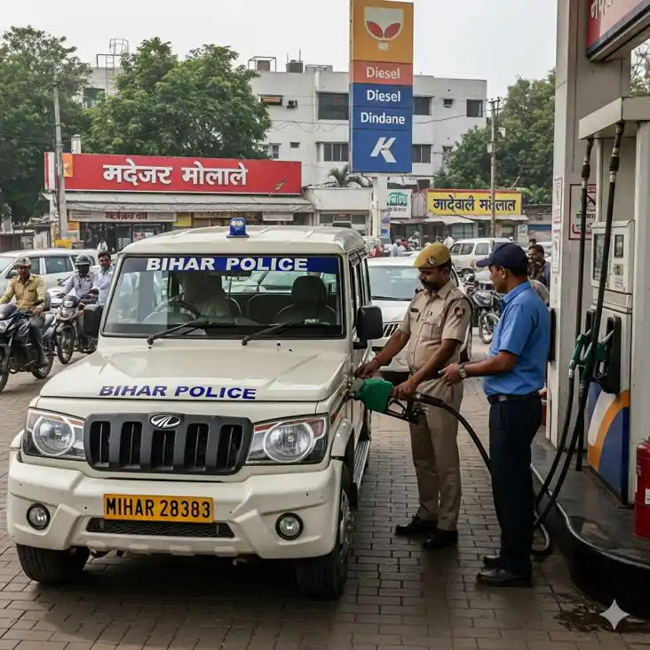 petrol pump fraud - थाने की गाड़ियों में तेल भरवाने के नाम petrol pump fraud - थाने की गाड़ियों में तेल भरवाने के नाम