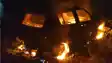 Car Catches Fire Near Gaya Railway Crossing Driver Missing