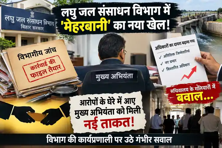 Bihar Water Resources Department Scam