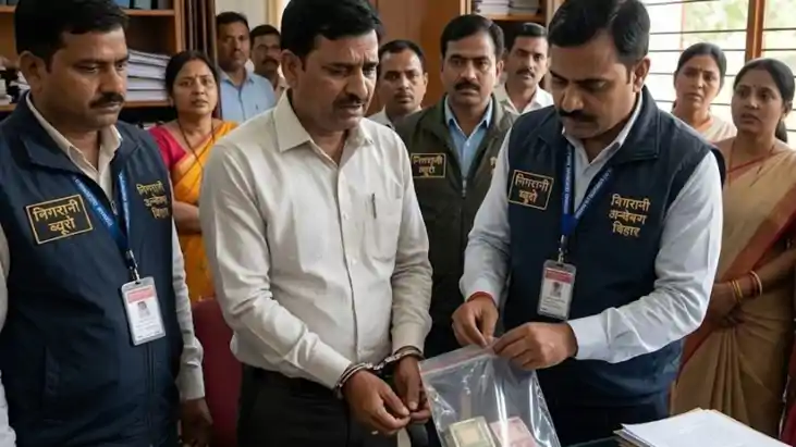 रिश्वतखोरी के आरोप में प्रखंड शिक्षा पदाधिकारी निलंबित, निगर