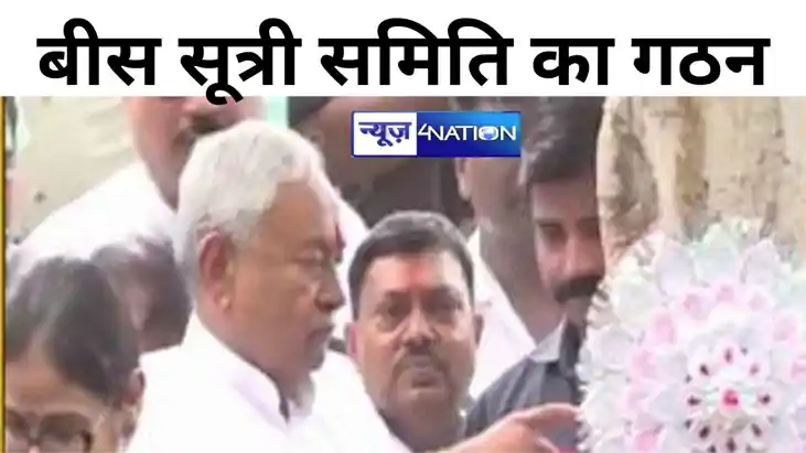 बिहार के सभी 38 जिलों में बीस सूत्री समिति का गठन, कैबिनेट व बिहार के सभी 38 जिलों में बीस सूत्री समिति का गठन, कैबिनेट व