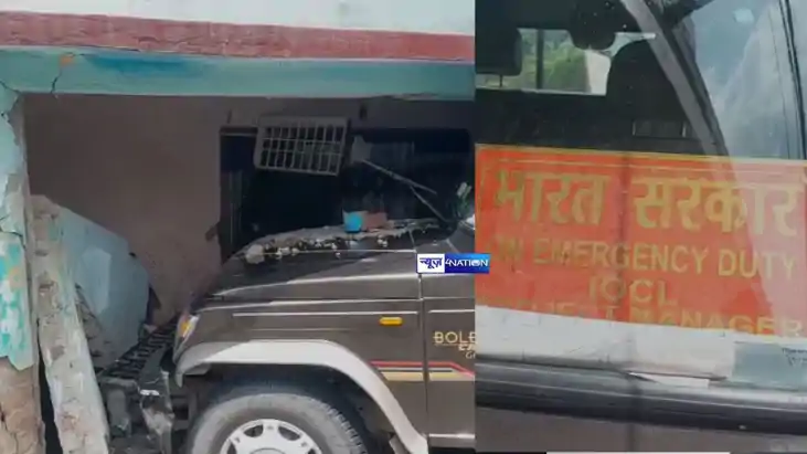 Pickup boarded with iocl boards wreaks havoc Pickup boarded with iocl boards wreaks havoc