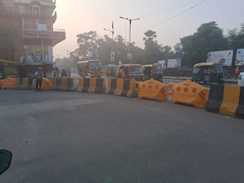PatnImpact of the Metro in Patna Traffic diverted to tackle congestion near the zooa traffic