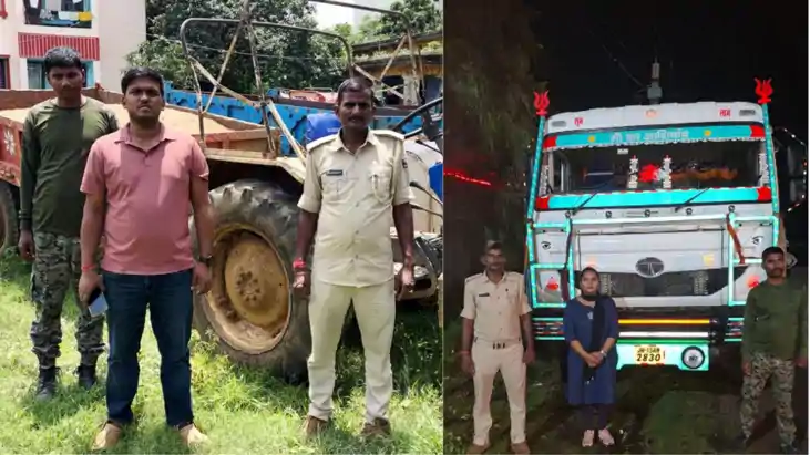 अवैध बालू खनन पर प्रशासन का कड़ा प्रहार: एक सप्ताह में 10 वा