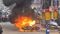 Bike Catches Fire Mid Road in Patna Rider Jumps Off to Save Life