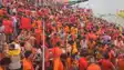 Sawan 2nd Monday Massive Devotee Rush at Ajgaibinath Dham