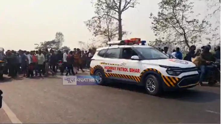 Bihar Road Accident : बेतिया में ऑटो और कार के बीच आमने सामन