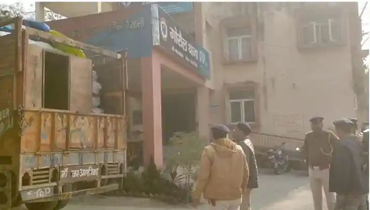 खाकी की पारखी नजर से नहीं बच सकी 'हिमाचली' शराब; ट्रक का सीन