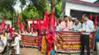 bikram cpim protest bdo demands land pension