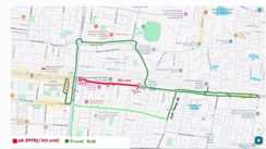 Rajendra Nagar Road Collapse Take Alternate Routes to Avoid Jam
