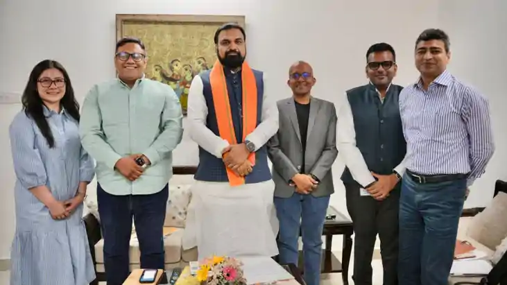 Bihar News : गूगल इंडिया के उच्च प्रतिनिधिमंडल ने सीएम सम्रा