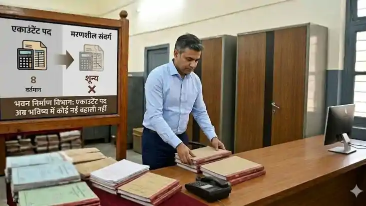 भवन निर्माण विभाग में 'मरणशील' घोषित हुआ यह विशेष पद, अब भवि