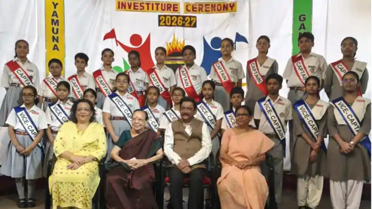सेंट पॉल्स हाई स्कूल में ‘अलंकरण समारोह’ आयोजित, छात्र परिषद