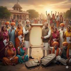 population control law - अपने ही बनाए कानून से पीछे हट गई बीजेपी सरकार, दो से अधिक बच्चे वाले भी लड़ सकेंगे पंचायत चुनाव