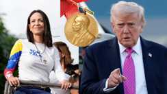 nobel-peace-prize - सात युद्ध रोकने का दावा करनेवाले यूएस प्रेसिडेंट डोनाल्ड ट्रंप का  सपना चकनाचूर, नहीं मिला शांति का नोबेल, जानें   विजेता का नाम