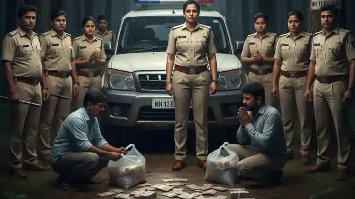 लुटेरी पुलिस! 1.45 करोड़ कर गए ‘हजम’, पुलिस अधिकारी पूजा पां लुटेरी पुलिस! 1.45 करोड़ कर गए ‘हजम’, पुलिस अधिकारी पूजा पां