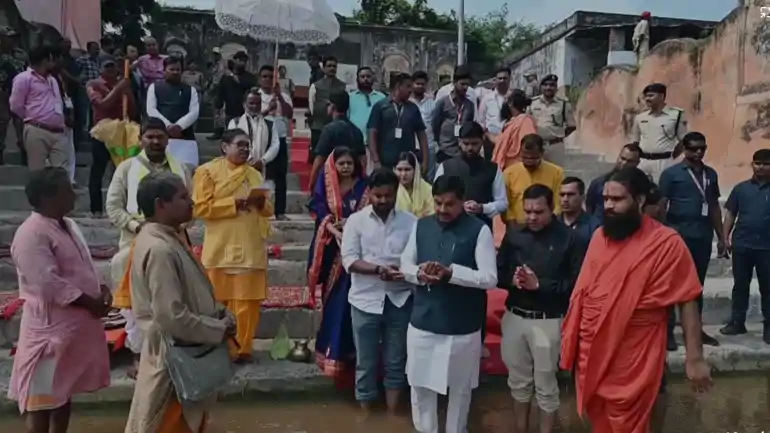 Mohan Yadav performed Tarpan