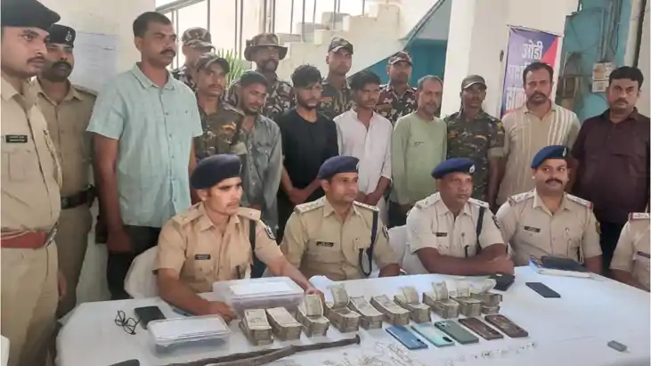 Bihar News : मोतीहारी में अंतरजिला डकैत गिरोह का पुलिस ने कि