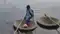 Flood Forces Two Brothers to Use Trough as Boat for School