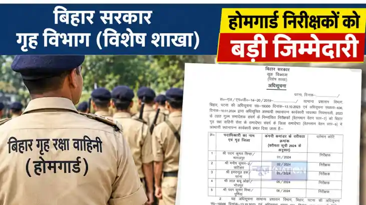 Home Guard Inspector Promotion