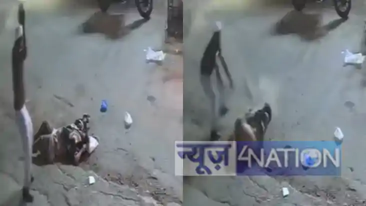  हैदराबाद में एक गर्भवती महिला को उसके पति ने पत्थर से मारा