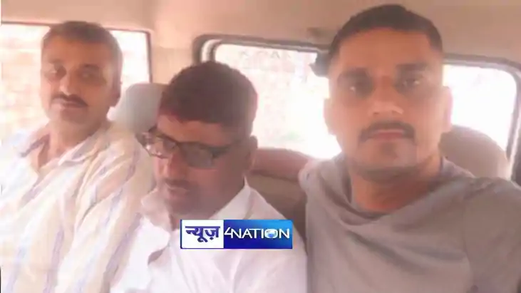 Motihari Vigilance raid at police station clerk caught