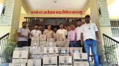 Bihar News : नालंदा पुलिस ने फर्नीचर के बीच छिपाकर लाई जा रही 70 लाख की विदेशी शराब किया जब्त, पिकअप वैन समेत चालक को किया गिरफ्तार
