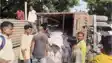 फतुहा में अनियंत्रित होकर पलटा चीनी लदा ट्रक, बाल-बाल बचे लोग