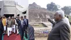Nitish kumar  inspected Kesaria