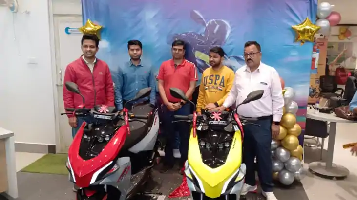 Bihar News : पटना के DENI TVS में बहुप्रतीक्षित TVS NTORQ 15