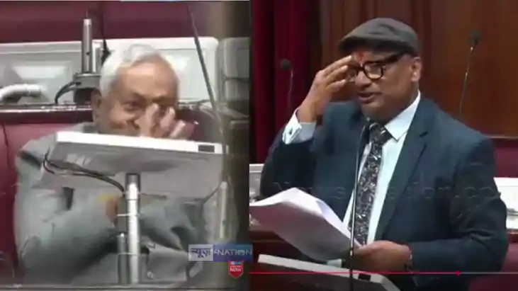  Nitish Kumar questioned on Tilak 