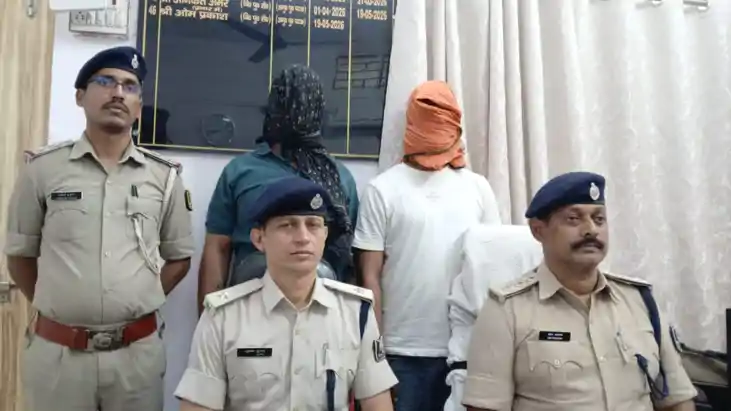 kaimur cricket ground firing case two arrested
