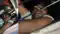 Khagaria Mobile thief hung from the window of a moving train for 9 km