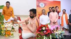 भाजपा प्रदेश कार्यालय में नितिन अभिषेक ने संभाला प्रदेश महामंत्री का पदभार, वैदिक मंत्रोच्चार और हवन के साथ की शुरुआत
