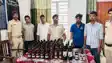 सप्त क्रांति एक्सप्रेस के पैंट्री कार मैनेजर और स्टाफ के केबिन से 60 पीस विदेशी शराब बरामद, 4 गिरफ्तार
