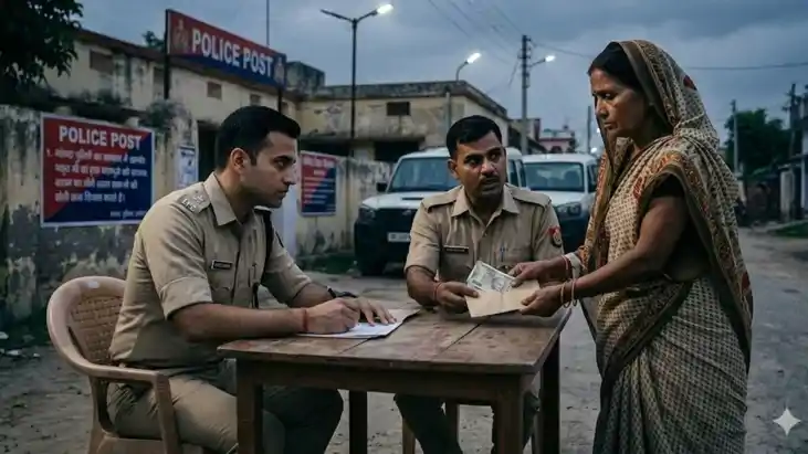 वारंट का डर दिखाकर दरोगा ने बिकवा दिए महिला के गहने, एसपी ने