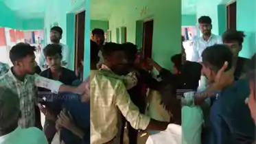  Darbhanga Teacher Beaten Inside Classroom 