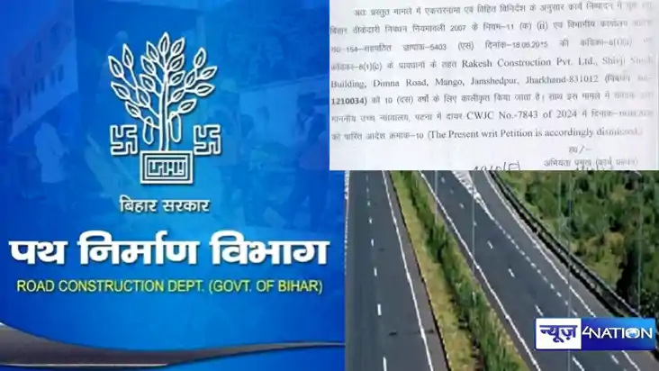 bihar news, patna news, road construction department, rakesh