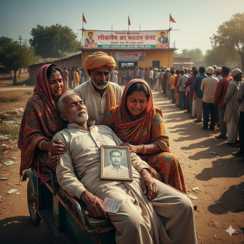 वोट देने जा रहे 95 साल के बुजुर्ग की रास्ते में हार्ट अटैक से मौत, अंतिम बार मतदान करने की हसरत रही अधूरी