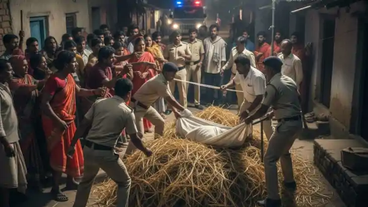 प्रेम प्रसंग में युवक की बेरहमी से हत्या, 10 घंटे बाद तनाव क प्रेम प्रसंग में युवक की बेरहमी से हत्या, 10 घंटे बाद तनाव क