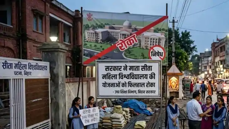 सरकार ने माता सीता महिला विश्वविद्यालय की योजना को फिलहाल रो