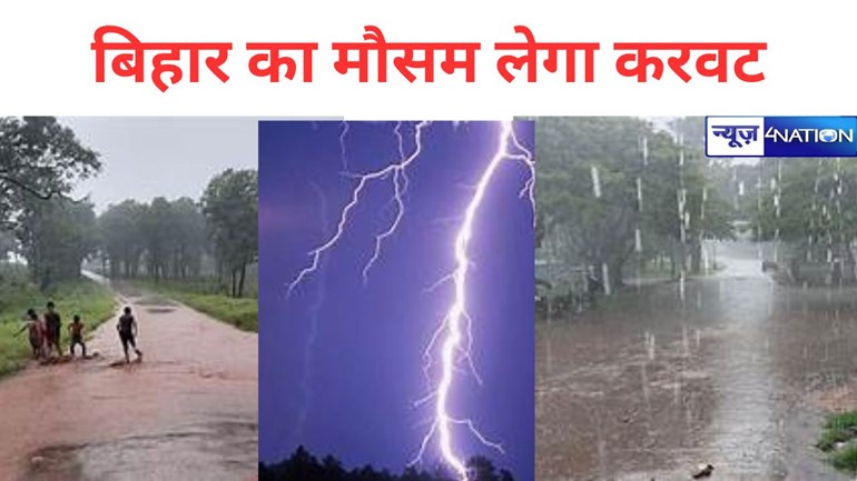 बिहार का मौसम लेगा करवट,मानसून की विदाई से इन जिलों में खूब होगी बारिश,IMD का पूर्वानुमान