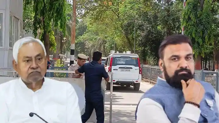 Bihar Politics: 12 घंटे में दूसरी बार सीएम नीतीश से मिलने पह