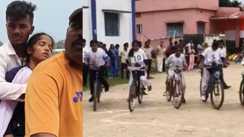 जिला स्तरीय खेल प्रतियोगिता में कोई मेडिकल टीम नहीं, साइकिल रेस में गिरी छात्रा को बाइक से ले जाना पड़ा अस्पताल, सदर अस्पताल ने खेल विभाग पर फोड़ा ठिकरा