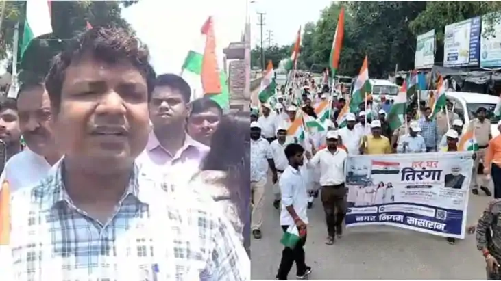 सासाराम में धूमधाम से निकाली गई तिरंगा यात्रा: डीएम दीपक कुम