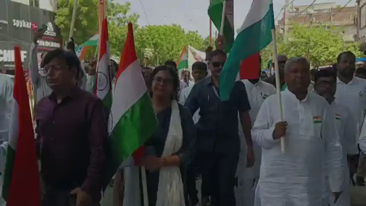 Tiranga Yatra in Nawada